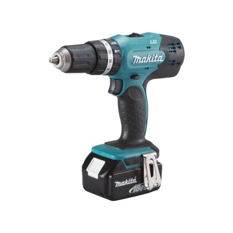 MAKITA TRAPANO AVVITATORE A BATTERIA CON PERCUSSIONE DHP453RFE